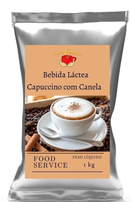 BEBIDA LÁCTEA SABOR CAPUCCINO COM CANELA