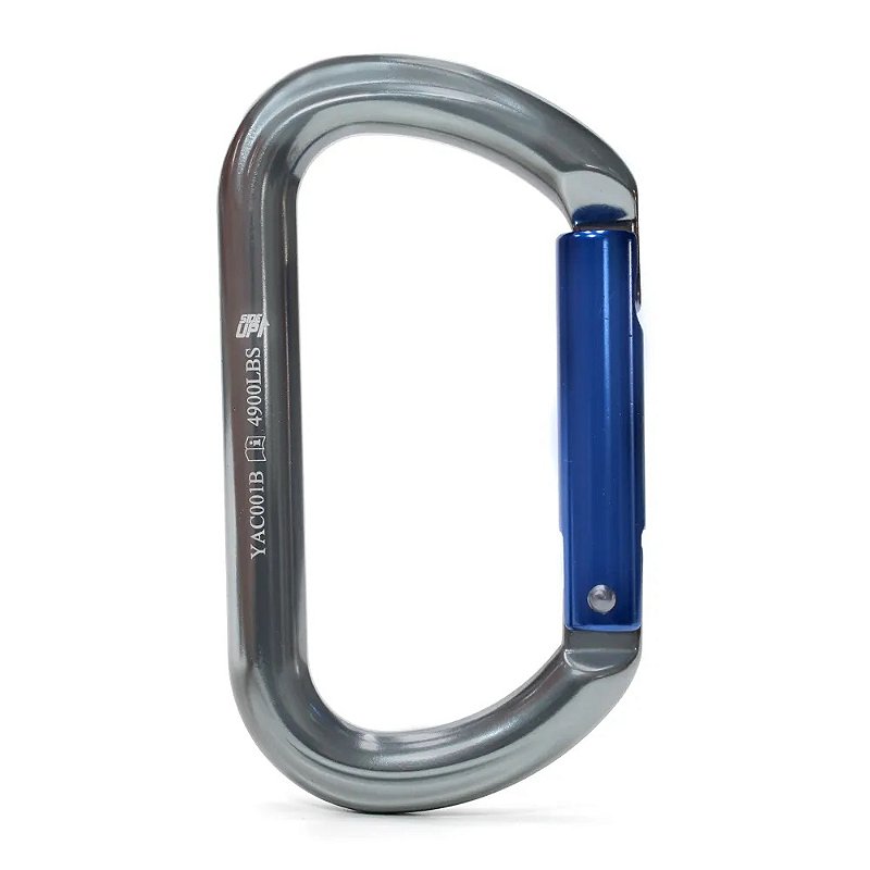 Mosquetão de Alumínio Oval Reto s/Trava 22 Kn Sideup - Aventura Brasil