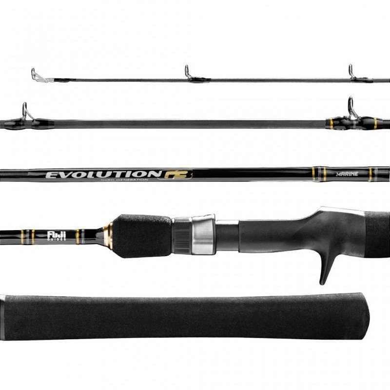 ロッド CRADLE BOAT STICK EV C601MH-GR Vara Evolution EV-C601MH 1,83m Carretilha Marine Sports - Aventura
