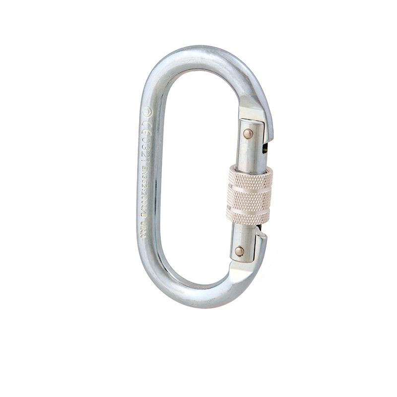 Mosquetão Aço Oval 25 KN BIG-S-507 Bigcompra - Aventura Brasil
