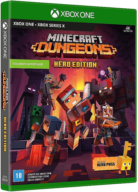 Minecraft Dungeons Hero Edition Xbox one MAUROSPBRGAMES