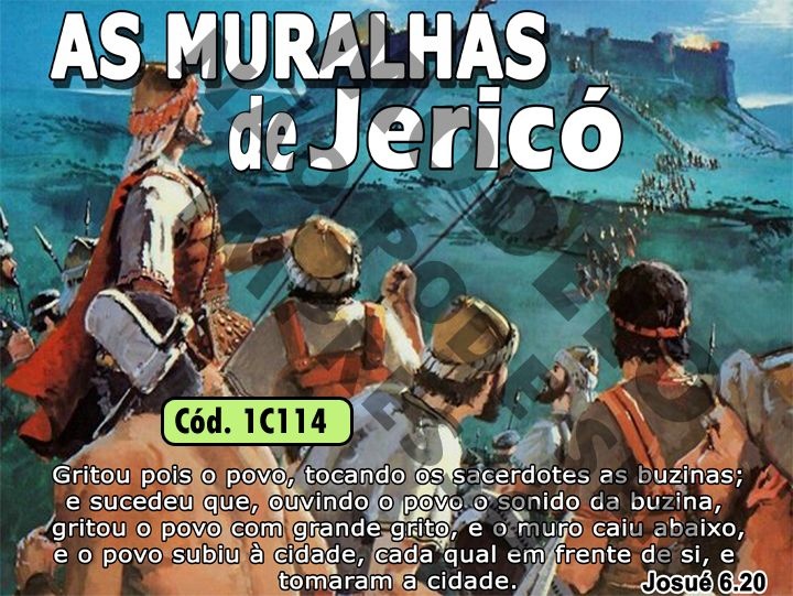 AS MURALHAS DE JERICÓ CAEM - puzzle online