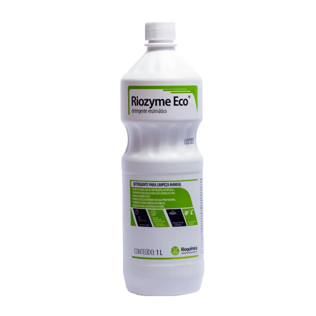 Detergente Enzimático Riozyme Eco para Limpeza Manual 1L
