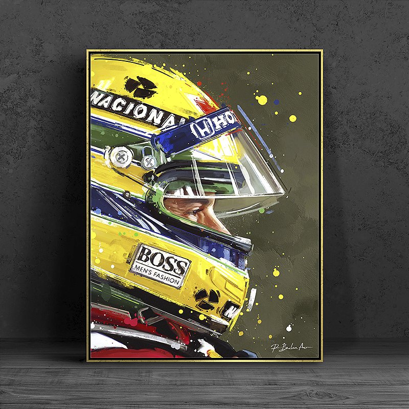 Ayrton Senna - Bicampeão Mundial 1990 - Edição Limitada - R