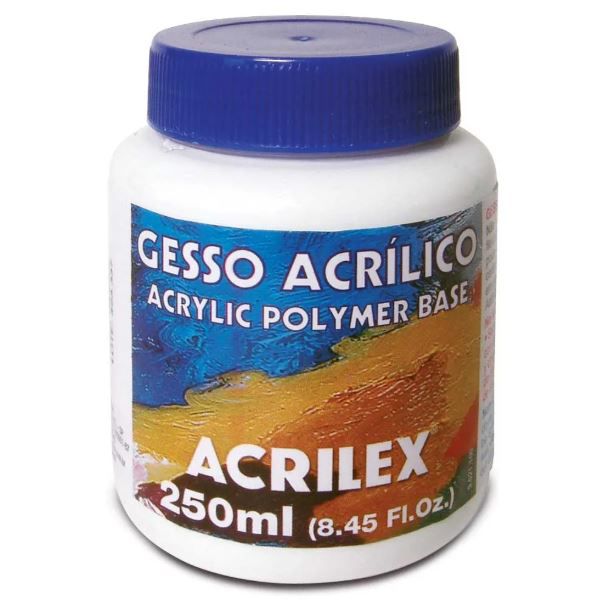 Gesso Acrílico Acrilex 13325 250ml Atelie Arte Coisas A Maior Loja