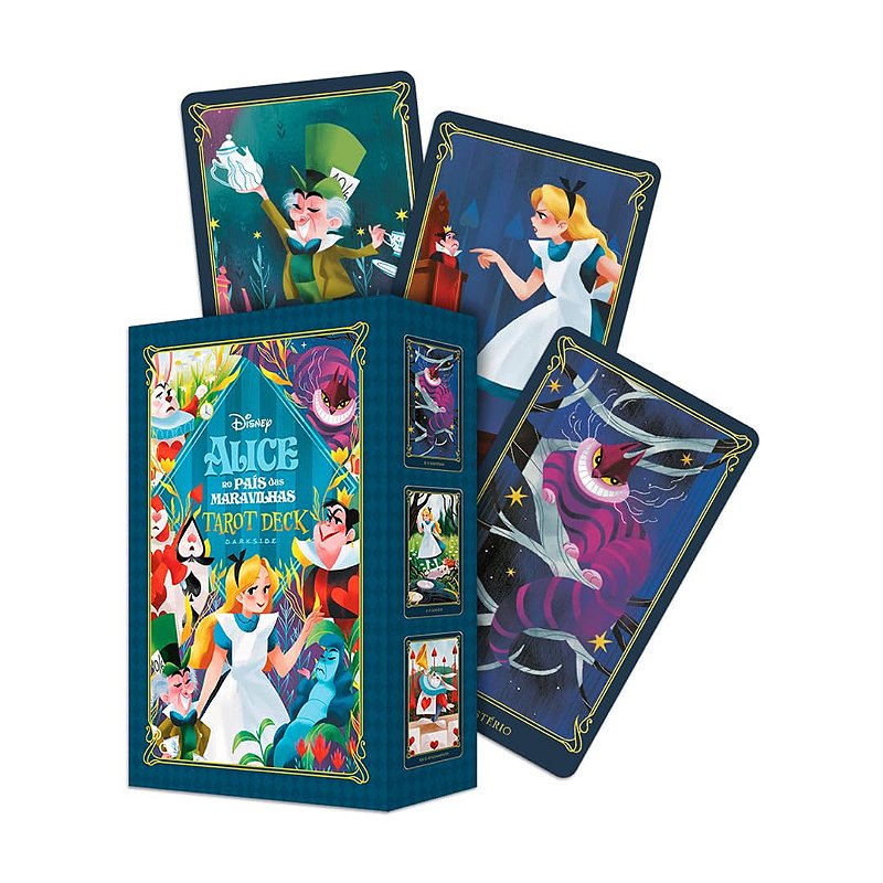 ALICE　シークレット　78枚 Tarô Alice no País das Maravilhas - 78 cartas + Brinde exclusivo
