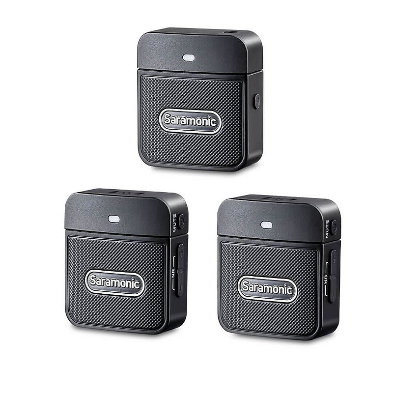 Blink100B2 — Microfone sem fio duplo ultra compacto para cameras & celulares