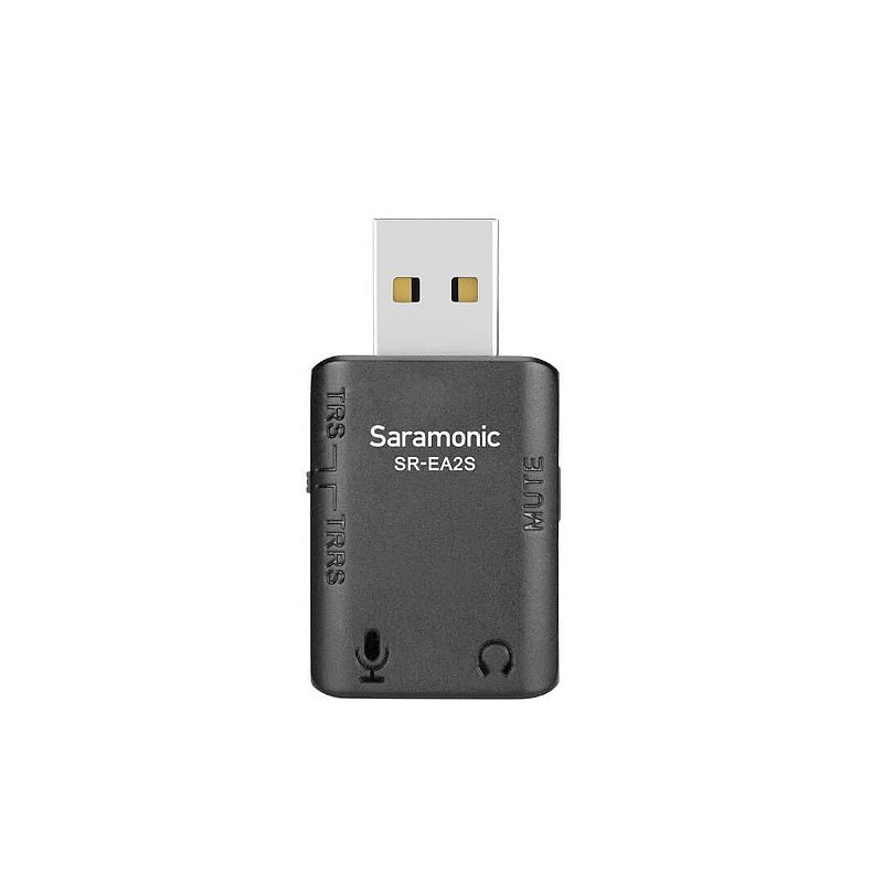 SR-EA2S — Interface de áudio USB para computadores PC ou MAC