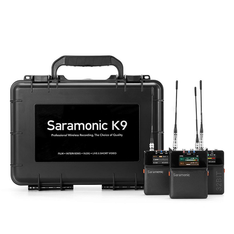 Microfone Sem Fio Profissional Saramonic K9 — foto do produto