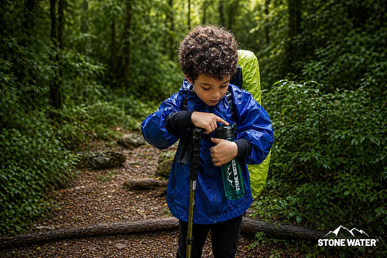 Garrafa Stone Water INFANTIL com filtro - Proteja seu filho da água contaminada