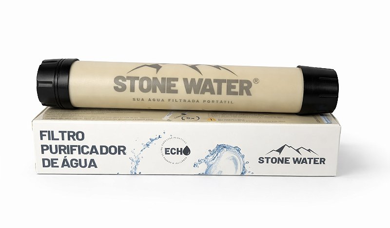 Filtro de reposição (refil) compatível com Garrafas Stone Water, Garrafas PETs e Bolsa Dobrável - 2 CORES