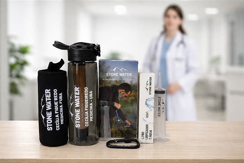 Garrafa Stone Water PERSONALIZADA com seu nome!