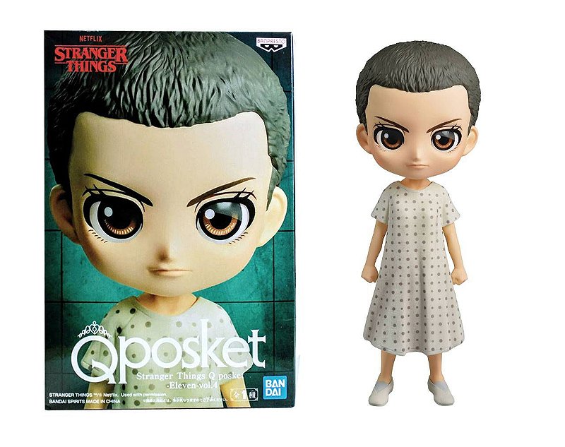Qposket stranger things netflix 非売品 Action Figure Qposket Stranger Things Eleven Vol.4 - Loja Life