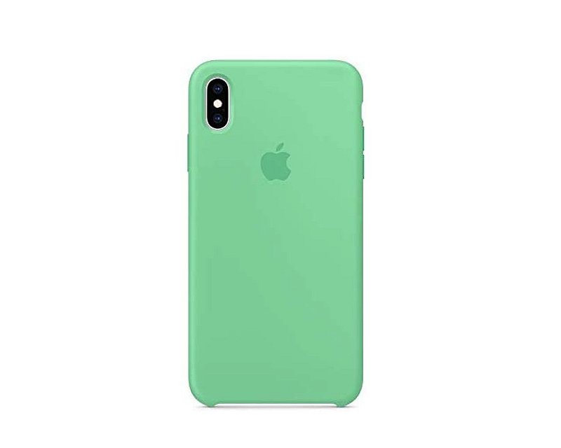 CAPA CASE SILICONE AVELUDADA IPHONE XR (COR VERDE) Sky