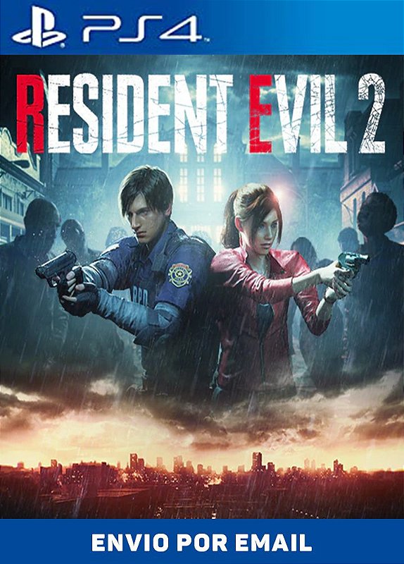 Mídia Física Jogo Resident Evil 2 PS4 Original - GAMES & ELETRONICOS