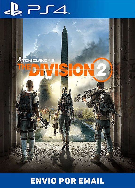 Jogo Tom Clancy's The division 2 PS4 - R.M. Brasil - 3 anos! =D