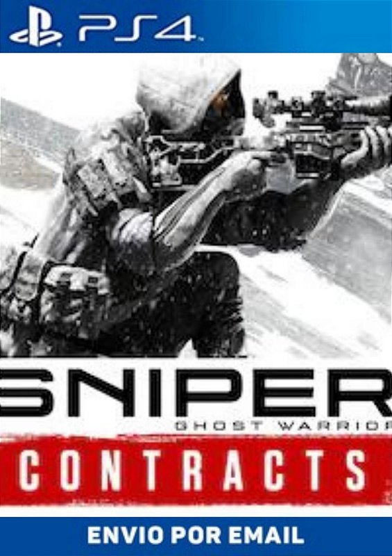 Jogo Sniper Ghost Warrior Contracts Ps4 Midia Fisica