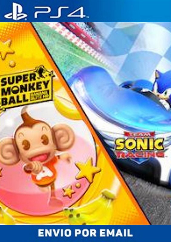 Sonic Team Racing + Sonic Mania - Corrida e Aventura - Ps4 Midia Fisica em  Promoção na Americanas