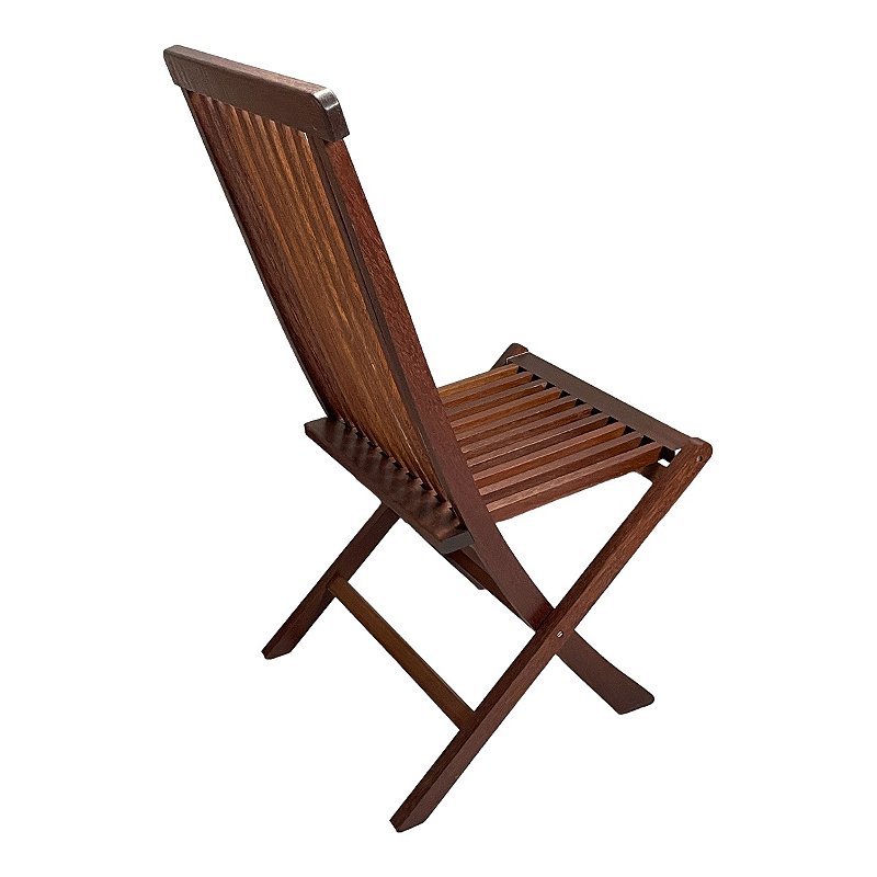 Linda cadeira brisa , nunca usada , madeira sucupira , cadeira confortável de abrir e fechar, tem o par nesse leilão