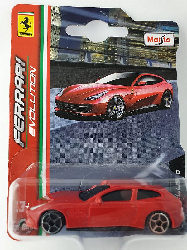 「Crazyade 」　Ferrari GTC4Lusso ミニカー Miniatura Ferrari GTC4 Lusso Escala 1/64 Burago Ferrari Evolution
