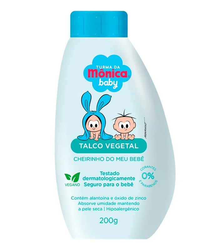 Talco Infantil Azul - Só Baby 200G