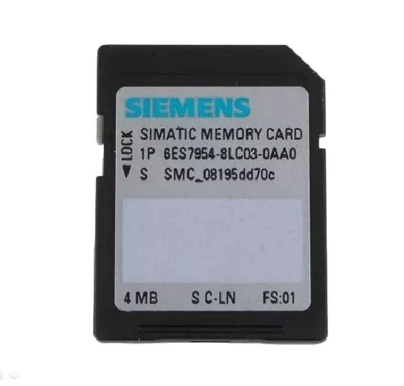 Siemens SIMATIC S7, cartão de memória para S7-1x 00 CPU/SINAMICS