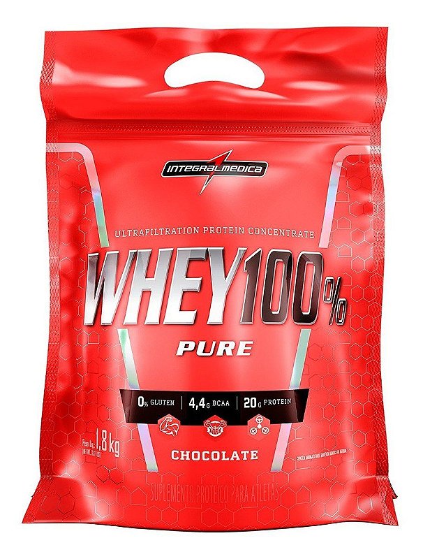 Whey 100 Pure Refil 907g Integral Medica Envio Rapido Fast