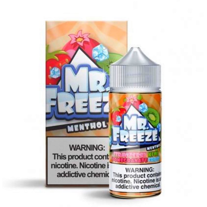 Mr. Freeze Strawberry Kiwi Pomegranate Frost Vape Skull CWB Curitiba