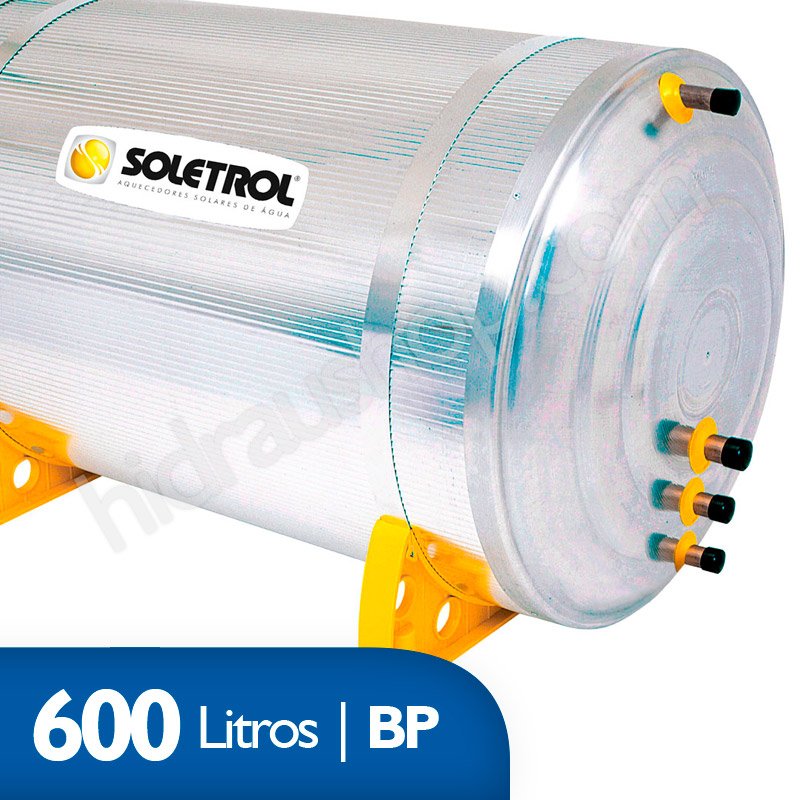 Reservatório Térmico Soletrol Max - 600 litros - Baixa Pressão
