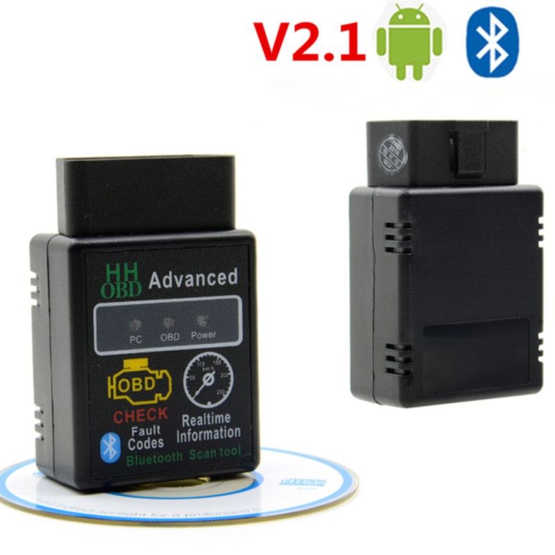 Scanner Automotivo Hh Obd Advanced Cd Android Bluetooth - HAPPIN PARTS
