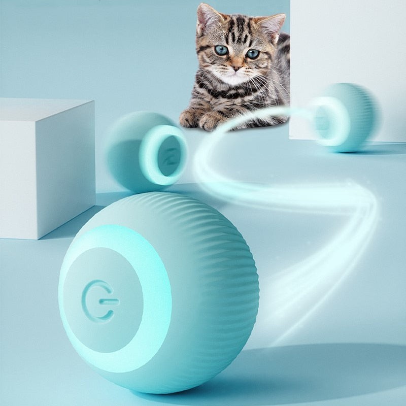 Littryee brinquedo inteligente interativa para gatos,brinquedo