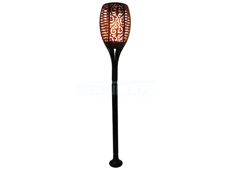 Luminária Para Jardim Tocha Solar 1W BENLUZ Especialistas em Iluminação