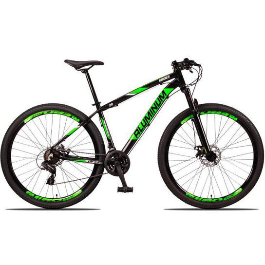 Bicicleta 29 Aluminum Raider 24 Marchas Index Freio a Disco