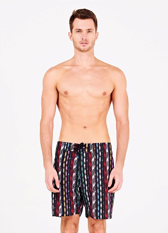 Stripe Tailored Bermuda
