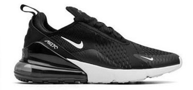 nike air max 270 branco e preto