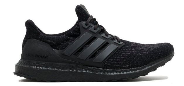 ultra boost todo preto
