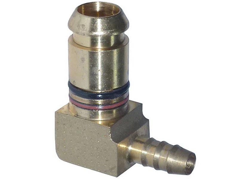 Conexao Engate Rapido 90º Ng12 Tubo 8X1 Mercedes MBB MODERNO TODOS
