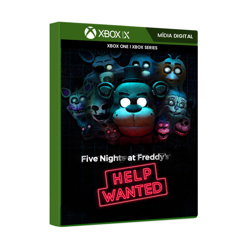 five nights at freddy's 1/2/3/4 Xbox One Mídia Digital - ALNGAMES - JOGOS  EM MÍDIA DIGITAL