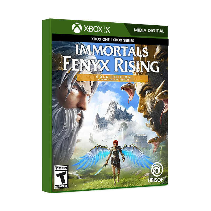 Jogo Xbox One/Series X Immortals Fenyx Rising Mídia Física
