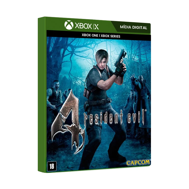 Resident Evil 4 Remake Código 25 Dígitos Xbox Series X