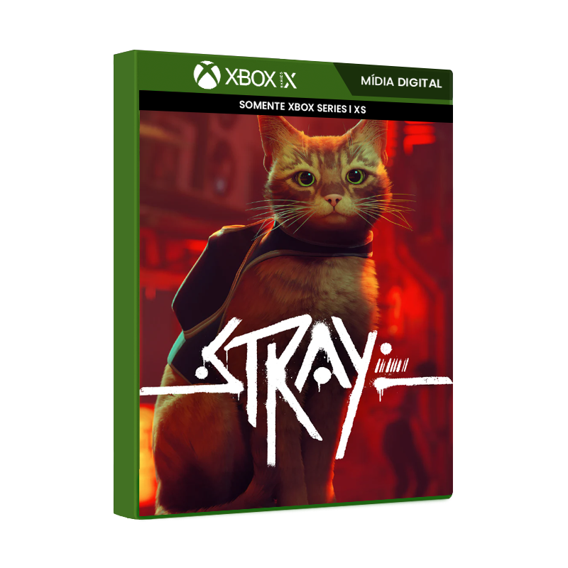 STRAY (O Jogo do Gato) - Teste no Xbox Series S 