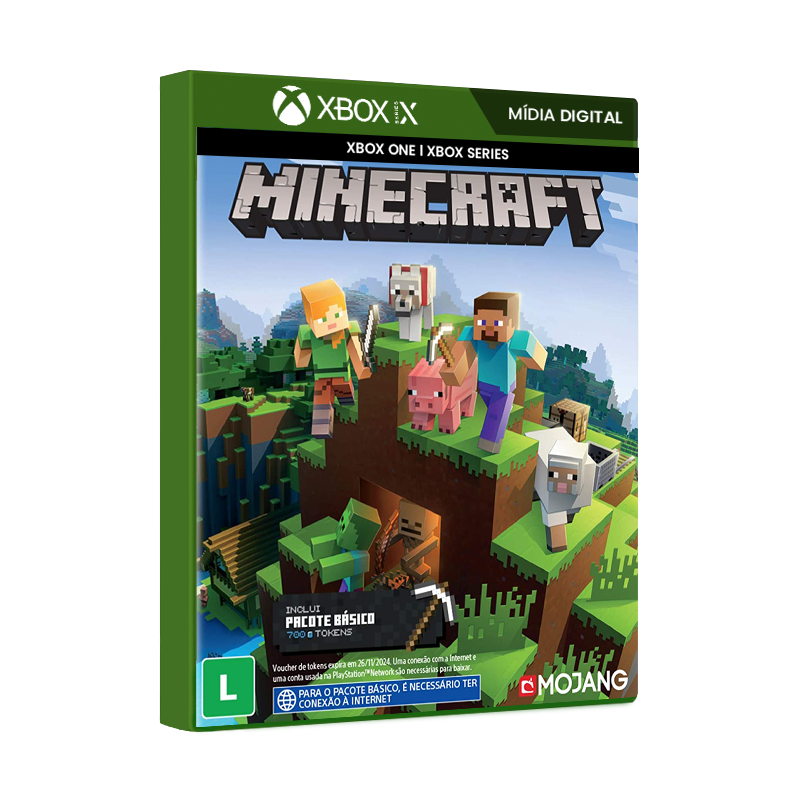 Jogo Xbox One Minecraft (Formato Digital)