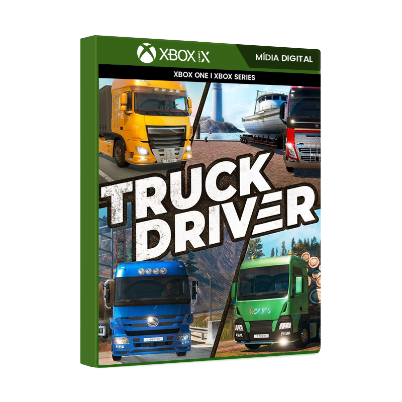 TRUCK DRIVER XBOX ONE MIDIA DIGITAL