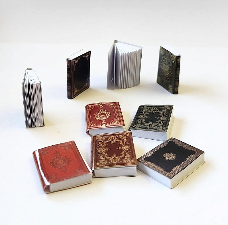 Mini Livro - 22x17mm - VENDA POR UNIDADE (COR ALEATÓRIA