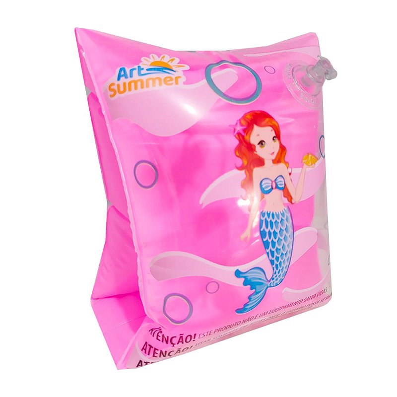 Fantasia Cauda De Sereia Tainá Rosa Infantil - Shop Macrozao