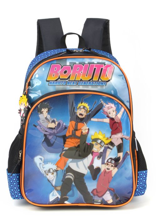 Mochila escolar naruto completo