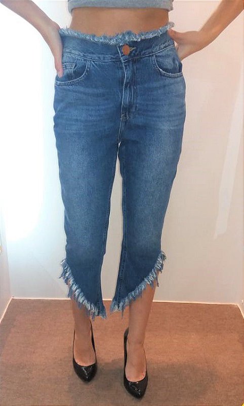 Calça Jeans Cigarrete Confort Jeanseria