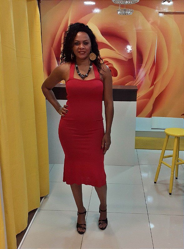 Vestido Midi Olimpia - Artmaia