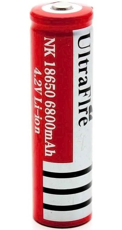 Bateria LH 18650 Ultrafire 6800mAh 4.2V Li-ion - B2Loja