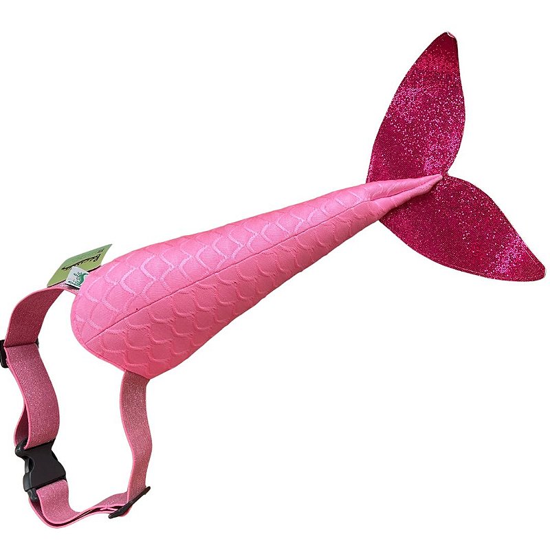 Fantasia Cauda De Sereia Tainá Rosa Infantil - Shop Macrozao